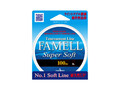 Леска нейлоновая Yamatoyo Famell Super Soft 100m  (Pear Blue ) #2.5 (0.260)